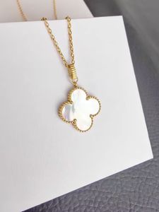 Clássico chocker feminino designer colares vintage branco mãe de pérola pulseira 18k banhado a ouro correntes de ágata grande flor charme para homens jóias festa dia das mães D2.5cm