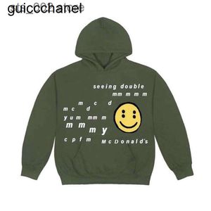 Yeni 2023 Erkek Hoodies Sweatshirts Puff Baskı Kaktüs Bitki Bit Pazarı Özel Moda Marka Sosu hamburger Erkek Kadınlar 1 En İyi Pullover Hoodie