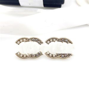 Designer Earring Fashion Charm Stud Letter C Women Hoop Earing Jewelry Ohrringe Woman CCity Tassel Orecchini 346653