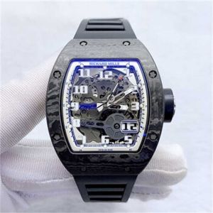 Richarmill Tourbillon obserwuje automatyczne mechaniczne zegarek na rękę męską Watch Japan Limited Edition 50 Automatyczne mechaniczne RM029NTPT PODSTAW TITANIIIIM MANS WNOUX