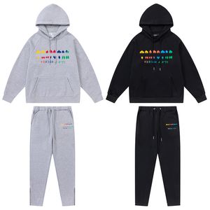 Trapstar Designer-Anzüge, Hoodies, Trainingsanzüge, Jogger-Pullover, Hosen, Streetwear, Sweatshirts, zweiteilig, mit Damen-Langarm-Hoodie-Jacke, Hose, Frühling