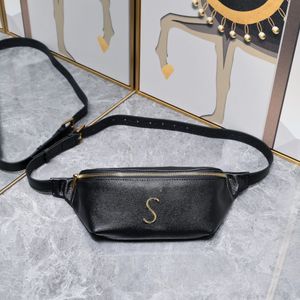 Klassisk stor kapacitet midjeväska Ny y varumärke logo fanny pack retro singel axel diagonal bröstbälte väskor lyxiga män bumbag csd231096