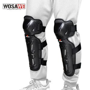 Elbow Knee Pads WOSAWE Outdoor Sports Knee Elbow Pads PE Knee Protector Cycling Motorcycle Snowboard Bike Off-road Skateboarding Brace Support 231010