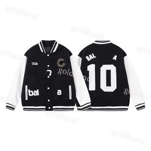 Mens Varsity Coats Designer Hip Hop Jackets swobodne pary kurtki marki baseball odzież wierzchnia odzieży