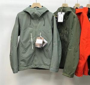 2024 Herren ARC-Jacke, dreilagig, wasserdicht, warme Outdoor-Jacken für Herren und Damen, GORE-TEXPRO SV/LT, männlich, lässig, leicht, Wandermantel