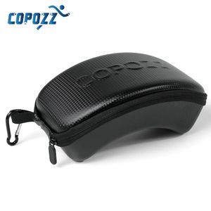 Лыжные очки COPOZZ Protection Коробка для лыжных очков Футляр для лыжных очков Жесткий футляр для очков для зимних видов спорта Лыжный сноуборд Противоударный оригинальный чехол 231010