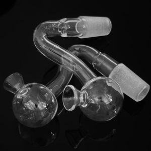 APPOOL 10mm 14mm 18mm maschio femmina trasparente spesso vetro pyrex bruciatore a nafta tubi dell'acqua per piattaforme petrolifere bong di vetro spessi grandi ciotole per fumare