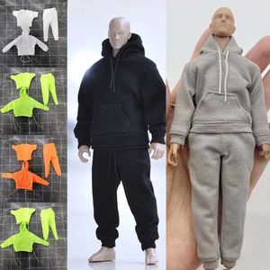 Military Figures In Stock 8 Colors 1/12 Scale Fashion Hoodies Casual Sport Pants Short Sleeves t Shirt for 6 inches TM01A Action Figure Doll 231009