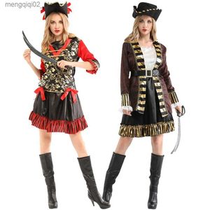 Thema Kostüm Frauen Pirat Kommen Kleid Erwachsene Party Karneval Fantasia Ausgefallene Kleidung Leistung Keine Waffen Q231010