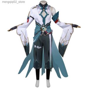 Tema Traje Honkai Star Rail Dan Heng Cosplay Venha Custom Made Conjunto Completo Qualquer Tamanho Q240307