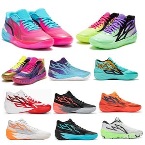 Uomo Lamelo Ball Scarpe da basket Sneakers Mb 2 02 Lamelos Lameloball Be You Honeycomb Phoenix Phenom Flare Lunar Tennis Trainer Sneaker Taglia 36 - 46