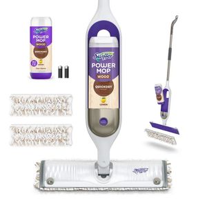 Bodenpuffer-Teile Swiffer Power Mop Wood Kit zum Reinigen mit Zitronenduft 231009