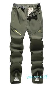 Marke: Hose Herren und Damen, Outdoor, winddicht, wasserdicht, warm, 2-in-1-Schneehose, Winter-Ski-Snowboard-Hose