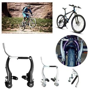 Cykel Derailleurs 1 Set Aluminium Alloy Mountain V Brake Front eller Bak Bicycle Road Riding Accessories 231010