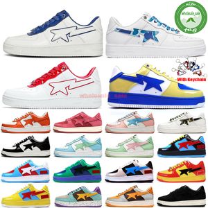 Fshion Sapatos Stas Sk8 Designer Sapatilhas Sta Sk8 Sapato Mulheres Mens Esportes Moda Couro Patente Preto Abc Camos Azul Cor Camo Combo Rosa Laranja Verde Treinadores