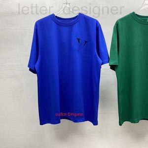 Erkek Tişörtler Tasarımcı Yaz Sweatshirt Erkekler ve Kadın Tişört Nakış Yuvarlak Boyun Kısa Kollu Gevşek Külot Kadrelik Tie Boya Basılı T-Shirt In25