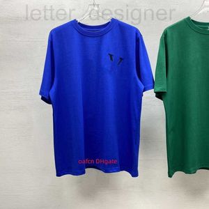 T-shirt da uomo firmate Estate Felpa da uomo e da donna t-shirt ricamo girocollo maniche corte pullover allentato T-shirt stampata tie dye graduale IN25