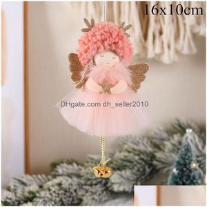 Other Event & Party Supplies Other Event Party Supplies Christmas Angel Doll Merry Decor For Home Cristmas Tree Ornament Noel Xmas Yea Dhf6W