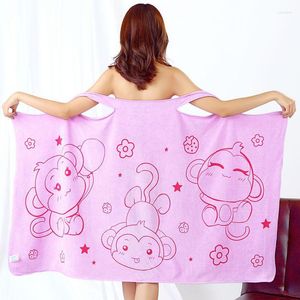 Handduk Super Fine Fiber Polyester Brocade Versatile Magic Woman Bath kan bära en Suspender -kjol 80 135 förtjockad absorberande medel