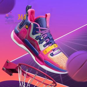 Scarpe eleganti 361 Degrees AG1 PRO Aaron Gordon Uomo Scarpe sportive da basket Ammortizzazione Assorbimento degli urti Rebound Combat Sneaker Uomo 672141104F 231009