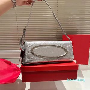 Kadınlar Klasik Zincir Bir Omuz Crossbody Bag Çift Taraflı Alışveriş Erkekler Çanta Tramp Moda Çantası Düz ​​Desen Tasarımcı Crossbody Bag Lüks Çanta Duvarı