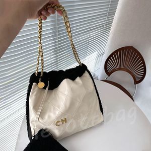 Дизайнерская сумка-ведро с цепочкой, сумки для пляжа, сумка через плечо, сумка через плечо, роскошные модные бренды, мужская и женская кожаная сумка-ведро для макияжа, черная