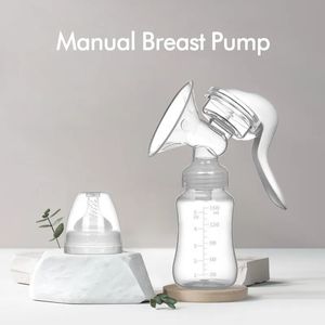 Breastpumps Manual Breast Feeding Pump Original Manual Breast Milk Silicon PP Milk Bottle Nipple Function Breast Pumps Postpartum Supplies 231010