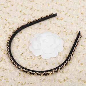 2020 Fashion Jewelry For Women Girls Big Letter Hair Band Barrettes Beautiful Girls Real Lamb Leather Top Quality Luxury Jewelry284F