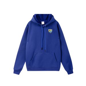 Málaga CF mens lazer esporte suéteres hoodies designer clássico suéter colorido pulôver tripulação pescoço streetwear