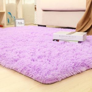 Carpets 14 Colors Solid Rugs Pink Purple Carpet Thicker Bathroom Non-slip Mat Area Rug for Living Room Fluffy Soft Child Bedroom Mats 231010