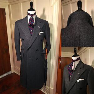 Misto lana da uomo Cappotto da uomo Soprabito Misto lana nera Moda di alta qualità TailorMade Matrimonio Sposo Business Prom Caldo su misura 231009