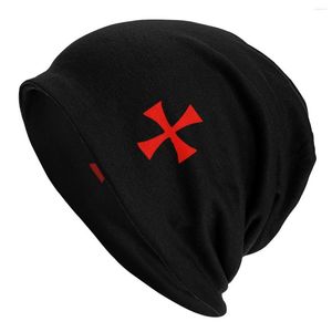 Beretti Cavalieri Templar Cappelli a croce Croce Cappelli vintage inverno berretti Cappello per uomini Donne a maglia Calda multifunzione unisex Cap unisex