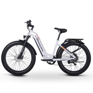 E-велосипед 500 Вт, 26 дюймов, электрический горный велосипед, 840 Вт, велосипед с толстыми шинами, женский электровелосипед BAFANG, мотор 17,5 Ач, взрослый электровелосипед Shimano, 7-скоростной мопед, E-MTB