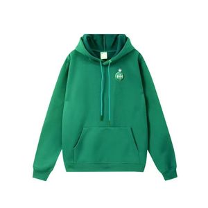 Ассоциация Sportive de Saint-Etienne Mens Leisure Sport Sport Sweaters Hoodies Дизайнерский классический свитер раскрашенный пуловер экипаж Sect Streetwear