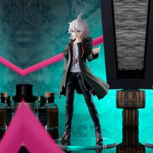 Figurerna 20cm danganronpa nagito Komaeda PVC action anime modell leksaker figur samling doll present trigger happy förödelse 240308