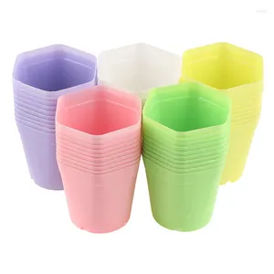 Planters 10st Mini Plant Flower Nursery Pot For Home Office Desk Garden Decor Supplies