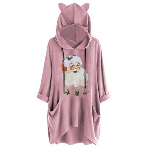 Abiti casual Natale Abito carino ampio Cappello da donna Manica media Taglia 16 Per donna Piccolo floreale