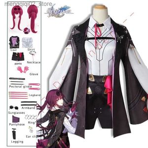 Tema Traje Kafka Cosplay Anime Jogo Honkai Star Rail Venha Doce Adorável Combate Uniforme Mulheres Halloween Party Role Play Roupas Outfit Q240307