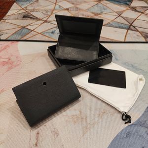 Business Portable Business Card Box Gift Box Set Driving License ID Card Credit Card Designer Wallet Leather Card Holder Coin Purse Passport Box portafoglio