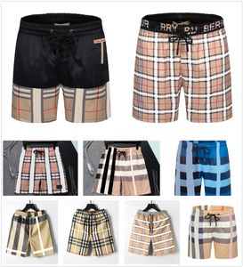 Men's shorts designer black and white beige multiple styles fashion casual 100% cotton luxury classic plaid anti-wrinkle breathable shorts sleeves3XL#99