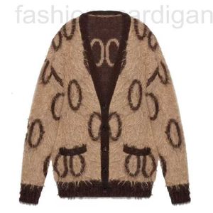 Maglioni da uomo firmati 2023 New Classic stampato Mohair Double Sided maglione cardigan Sueteres abiti invernali donna Pull Femme 0826