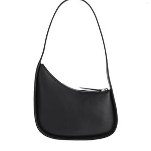 Duffel Bags The R0W 2023 Handbags Women's Solid Color Half Moon Large Capacity Travel Crossbody Daily Street Designer
