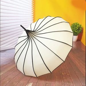 Parasol vintage pagoda parasol ślubny przyjęcie weselne Słońce deszcz UV Ochrona Parasol Duży parasol 100 cm kolorowe parasole dla kobiet 231007