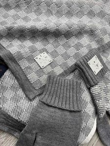 Tasarımcı Kadınlar Erkek Knited Eşarp ve Şapka Seti Kış Sıcak Şapkalar Eşarplar Kadınlar İçin Beanie 5265526656