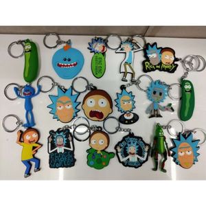 Rick och Morty Keychain Rick och Morty Sour Gurka Pendant Ornament