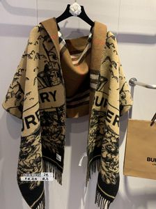 2023 Cashmere Cashf Khaki Plaid Print Designer Luxury Top Womann Woman Shawl Fashion على الوجهين ناعمًا حافظ على دافئ طويل الخريف في فصل الشتاء عيد الميلاد