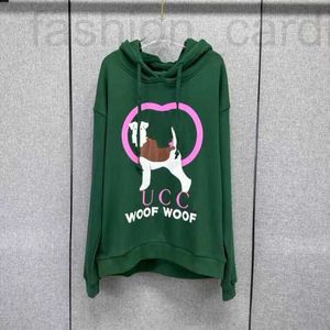 Herren Hoodies Sweatshirts Designer 2023 Designer Männer Frauen Hoodie Übergroßer Strickpullover Kordelzug Baumwollpullover Kleidung Sweatshirt Hund Woof B4H9