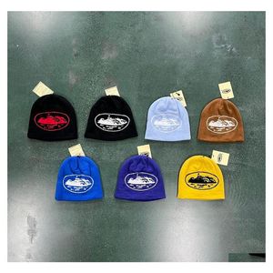 Beanie Skull Caps Coppia Fashion Designer Beanie Donna Warm Kee Bonnet Candy Color Pattern Ricamo in Autunno e Inverno Berretti271y