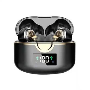 Cuffie dual dinamiche T22 di alta qualità Cuffie stereo per bassi touch control Cuffie sportive impermeabili Auricolari wireless in-ear Cuffie con cancellazione del rumore