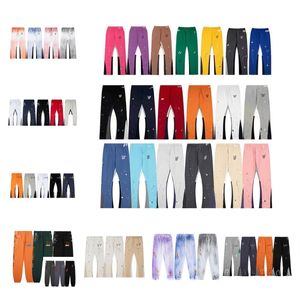 Mens Pants Gallessss Sweatpant with Pocket Male Female Lover Loose Multifunctional Leisure Work 50 Styles Us Size S-xl